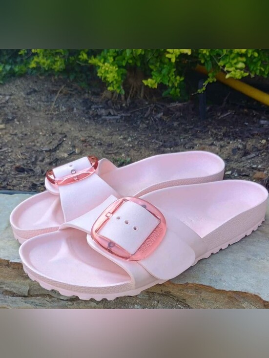 Birkenstock Shoes - BIRKENSTOCK Madrid Big Buckle Light Rose Women's Size EU 39 / US 8 EUC